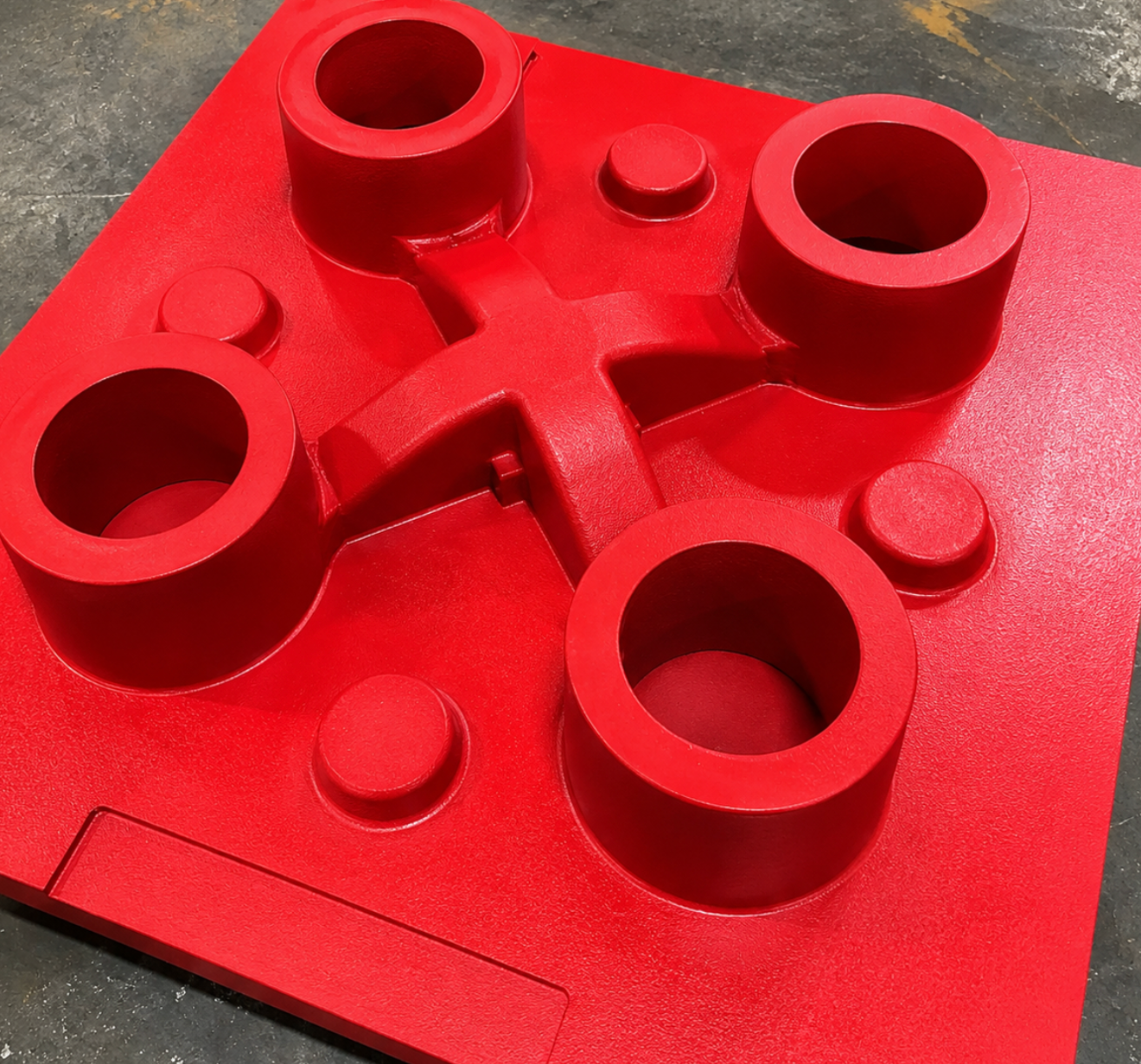 CNC-machined pattern tooling for iron casting at Dakota Foundry