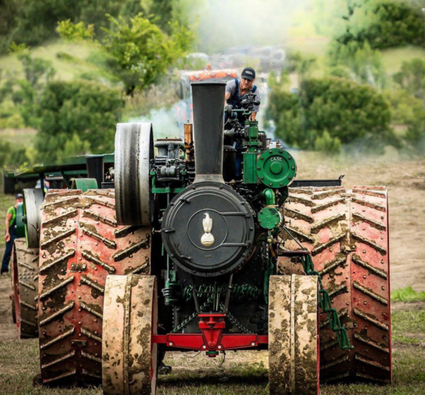 The 150 HP Case — world's largest steam-powered tractor, Guinness World Record